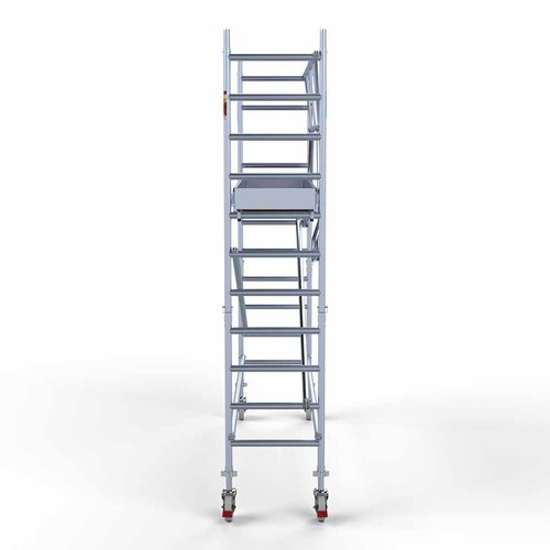 Rollgerüst komplett 75 x 305 x 4,2m Arbeitshöhe + einfaches Frontgeländer Euroscaffold Rollgerüst komplett 75 x 305 x 4,2m Arbeitshöhe + einfaches Frontgeländer