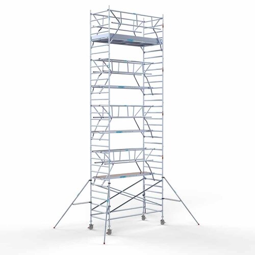 Euroscaffold Rollgerüst Double Front rail 135 x 305 x 10,2 m Arbeitshöhe