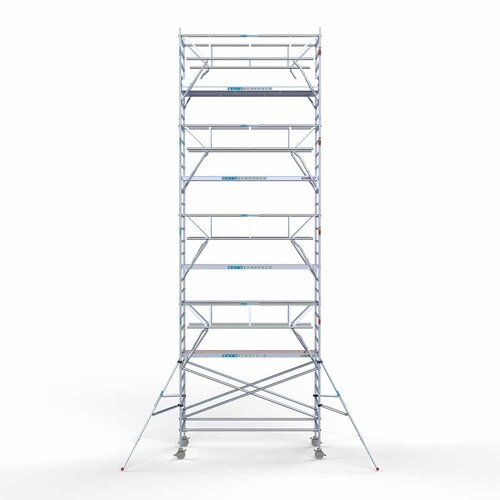 Euroscaffold Rollgerüst Double Front rail 135 x 305 x 10,2 m Arbeitshöhe