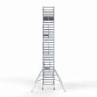 Euroscaffold Rollgerüst Double Front rail 135 x 305 x 10,2 m Arbeitshöhe