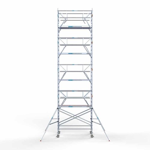 Euroscaffold Rollgerüst Double Front rail 135 x 250 x 10,2 m Arbeitshöhe