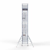 Euroscaffold Rollgerüst Double Front rail 135 x 250 x 10,2 m Arbeitshöhe
