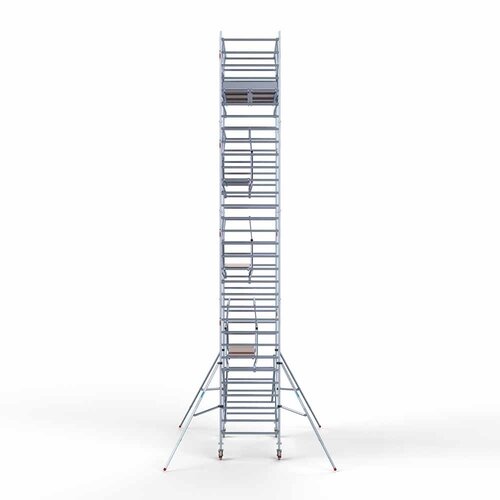 Euroscaffold Rollgerüst Double Front rail 135 x 250 x 10,2 m Arbeitshöhe