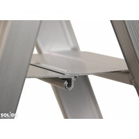Solide Brusttreppe 12 Stufen (max. Arbeitshöhe 5 m)