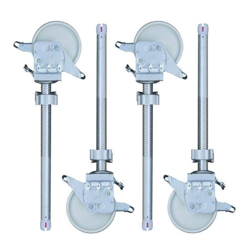 Euroscaffold Nylon-Gerüstrad mit Aluminiumspindel