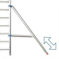 Euroscaffold Telestabilisator-Rollgerüst 3 Meter