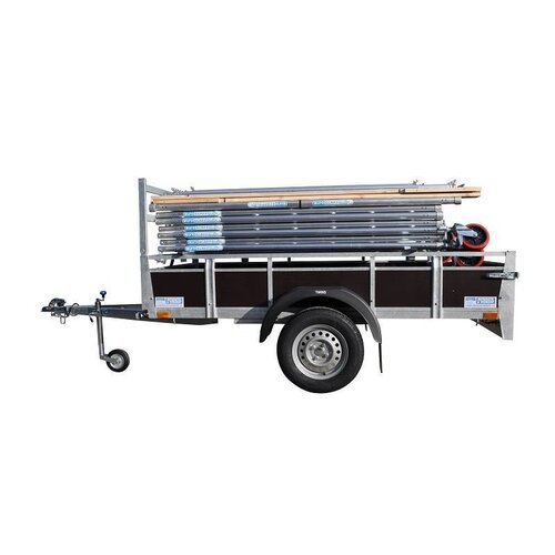 Gerüstanhänger mit Rollgerüst 8,2 Meter Euroscaffold Gerüstanhänger mit Rollgerüst 8,2 Meter