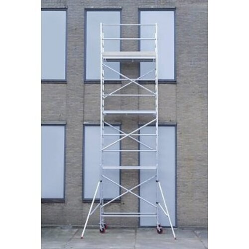 Gerüstanhänger mit Rollgerüst 8,2 Meter Euroscaffold Gerüstanhänger mit Rollgerüst 8,2 Meter