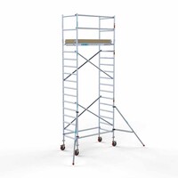 Euroscaffold Basis Rollgerüst 90 x 190 x 6,2m + zusätzliche Plattform