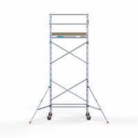 Euroscaffold Basis Rollgerüst 90 x 190 x 6,2m + zusätzliche Plattform