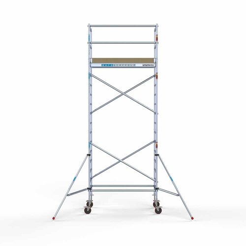 Euroscaffold Basis-Rollgerüst 90 x 190 x 6,2m Arbeitshöhe