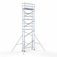 Euroscaffold Euro-Rollgerüst 75 x 250 x 10,2 m Arbeitshöhe