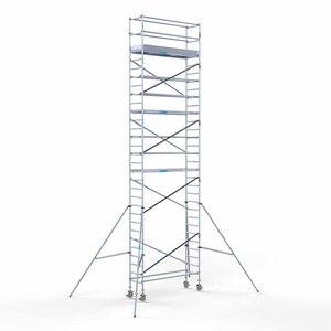 Euroscaffold Euro-Rollgerüst 75 x 250 x 10,2 m Arbeitshöhe