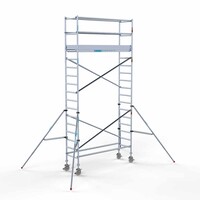 Euroscaffold Euro-Rollgerüst 75 x 250 x 6,2 m Arbeitshöhe