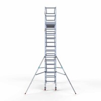 Euroscaffold Euro-Rollgerüst 75 x 250 x 6,2 m Arbeitshöhe