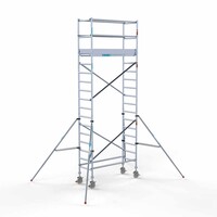Euroscaffold Euro-Rollgerüst 75 x 190 x 6,2m Arbeitshöhe