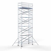 Euroscaffold Euro-Rollgerüst 135 x 305 x 10,2 m Arbeitshöhe