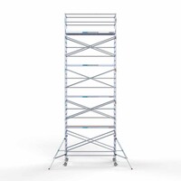 Euroscaffold Euro-Rollgerüst 135 x 305 x 10,2 m Arbeitshöhe