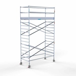 Euroscaffold Euro-Rollgerüst 135 x 305 x 6,2 m Arbeitshöhe