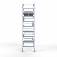 Euroscaffold Euro-Rollgerüst 135 x 305 x 6,2 m Arbeitshöhe