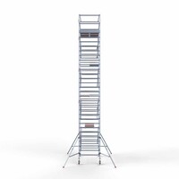 Euroscaffold Euro-Rollgerüst 135 x 250 x 10,2 m Arbeitshöhe
