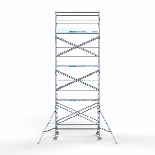 Euroscaffold Euro-Rollgerüst 135 x 250 x 8,2 m Arbeitshöhe