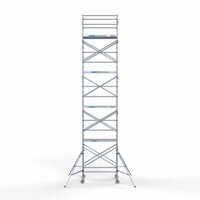 Euroscaffold Euro-Rollgerüst 135 x 190 x 10,2m Arbeitshöhe