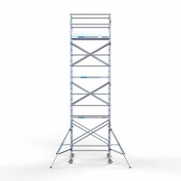 Euroscaffold Euro-Rollgerüst 135 x 190 x 8,2m Arbeitshöhe