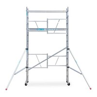 Euroscaffold Zimmergerüst 75x190x 4,7m Arbeitshöhe inkl. Stabilisator