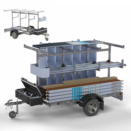 Euroscaffold Gerüstanhänger 2,5 Meter