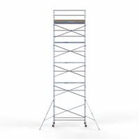 Euroscaffold Basis-Rollgerüst 135 x 305 x 12,2 m Arbeitshöhe