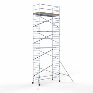 Euroscaffold Basis-Rollgerüst 135 x 305 x 10,2 m Arbeitshöhe Basis-Rollgerüst 135 x 305 x 10,2 m Arbeitshöhe