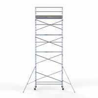 Euroscaffold Basis-Rollgerüst 135 x 305 x 10,2 m Arbeitshöhe