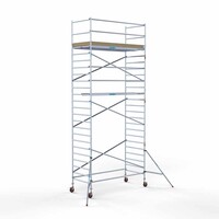 Euroscaffold Basis-Rollgerüst 135 x 305 x 8,2 m Arbeitshöhe