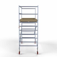 Euroscaffold Basis-Rollgerüst 135 x 305 x 4,2 m Arbeitshöhe