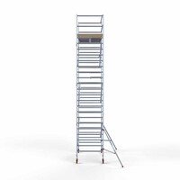 Euroscaffold Basis-Rollgerüst 135 x 250 x 8,2 m Arbeitshöhe