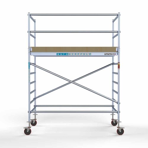 Euroscaffold Basis-Rollgerüst 135 x 250 x 4,2 m Arbeitshöhe