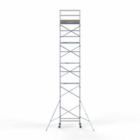 Euroscaffold Basis-Rollgerüst 135 x 190 x 12,2 m Arbeitshöhe