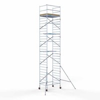 Euroscaffold Basis Rollgerüst 135 x 190 x 10,2m Arbeitshöhe