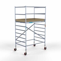 Euroscaffold Basis-Rollgerüst 135 x 190 x 4,2 m Arbeitshöhe