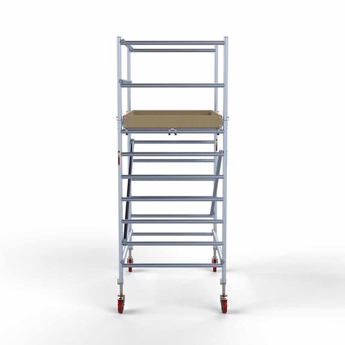 Euroscaffold Basis-Rollgerüst 135 x 190 x 4,2 m Arbeitshöhe