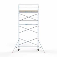 Euroscaffold Basis-Rollgerüst 75 x 305 x 8,2 m Arbeitshöhe