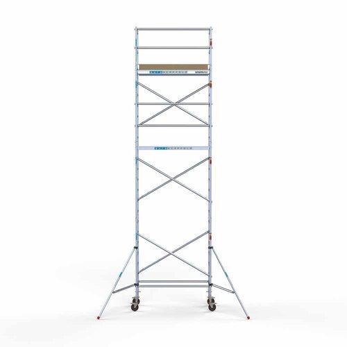 Rollgerüst Basic 75 x 190 x 8,2 m Arbeitshöhe Euroscaffold Rollgerüst Basic 75 x 190 x 8,2 m Arbeitshöhe