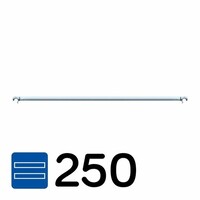 Euroscaffold Horizontales Rollgerüst Strebe 2,50 m