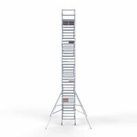 Euroscaffold Rollgerüst 135 x 305 x 12,2 m Arbeitshöhe