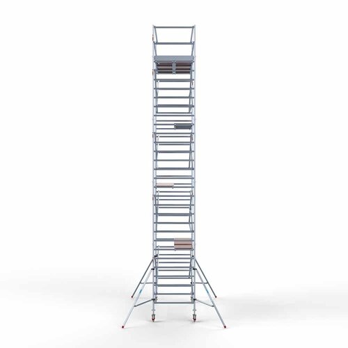 Euroscaffold Rollgerüst komplett 135 x 305 x 10,2 m Arbeitshöhe