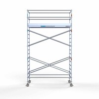 Euroscaffold Rollgerüst komplett 135 x 305 x 6,2 m Arbeitshöhe