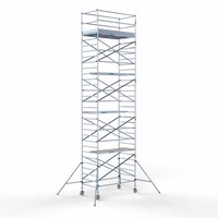 Euroscaffold Rollgerüst komplett 135 x 250 x 10,2 m Arbeitshöhe