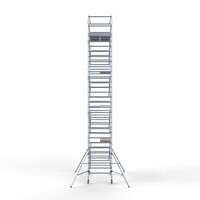 Euroscaffold Rollgerüst komplett 135 x 250 x 10,2 m Arbeitshöhe
