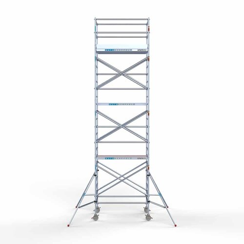 Euroscaffold Rollgerüst komplett 135 x 190 x 8,2 m Arbeitshöhe